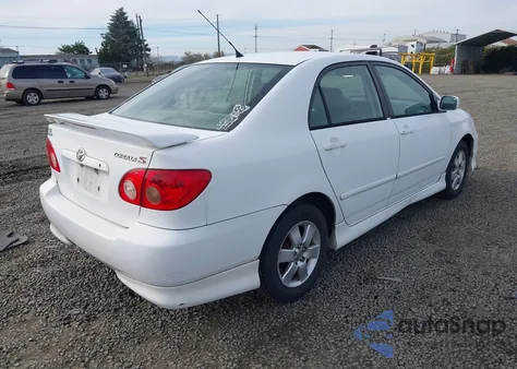 2005 Toyota Corolla S z USA, uszkodzony, nr VIN 1NXBR30E75Z549735